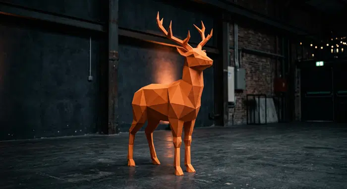 Cervo Low-Poly