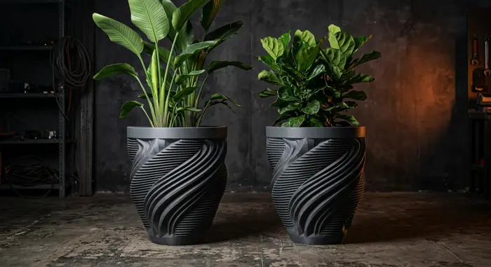 Par de Vasos Paramétricos